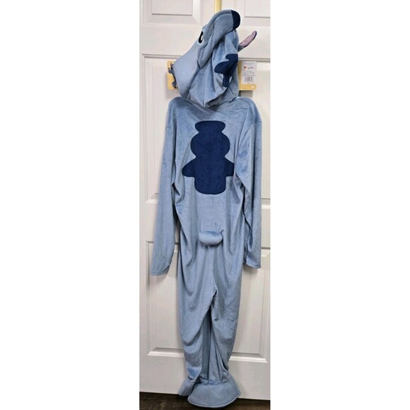 Disguise Stitch Costume Kids Official Lilo and Stitch Costume Jumpsuit LG  10-12 - Picture 2 of 3